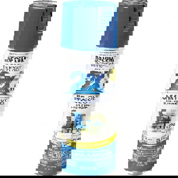 Enamel Spray Paint: Brilliant Blue, Glos