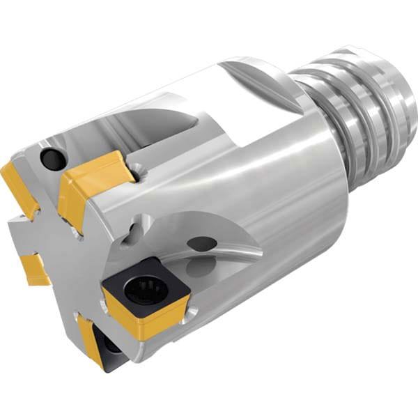 Indexable Square-Shoulder End Mills; Maximum Depth of Cut (mm): 3.50 ; Cutter Style: E90SO-MM-04 ; Shank Diameter (Decimal Inch): 0.6140 ; Shank Diameter (mm): 15.60 ; Insert Holding Method: Screw ; Maximum Ramping Angle: 2
