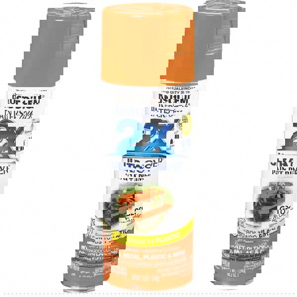 Spray Paint: Orange, Gloss, Enamel