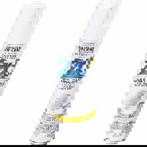 Enamel Spray Paint: White, Gloss, 12 oz