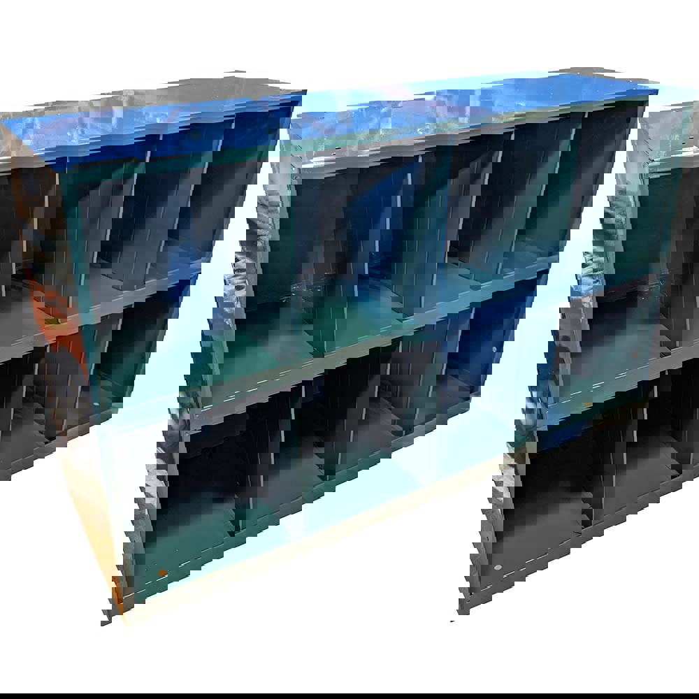 Bin Shelving; Bin Shelving Type: Bin Shelving Unit with Openings ; Bin Size (WxDxH): 35-1/4 x 12-1/2 x 21