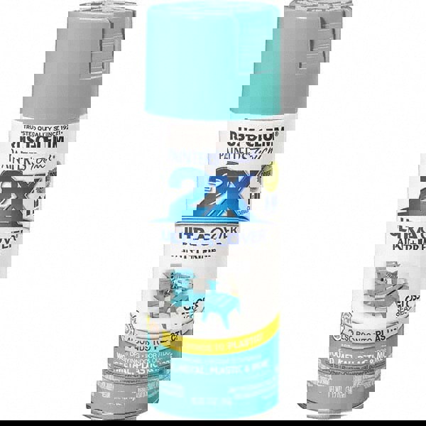 Enamel Spray Paint: Seaside, Gloss, 12 oz