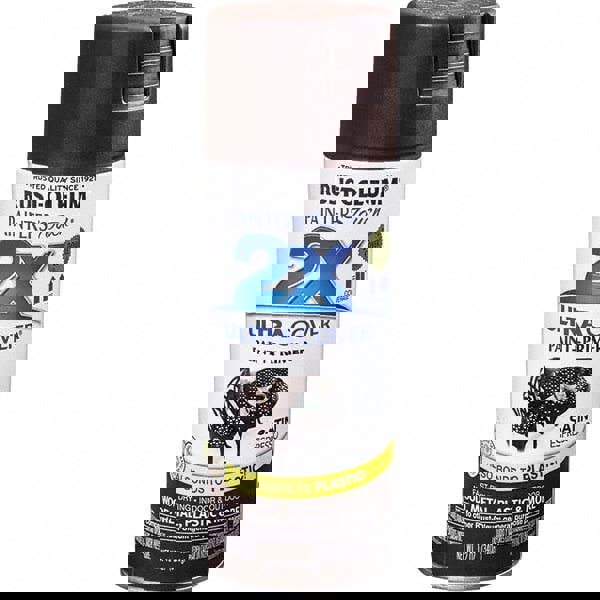 Enamel Spray Paint: Espresso, Satin, 12 oz