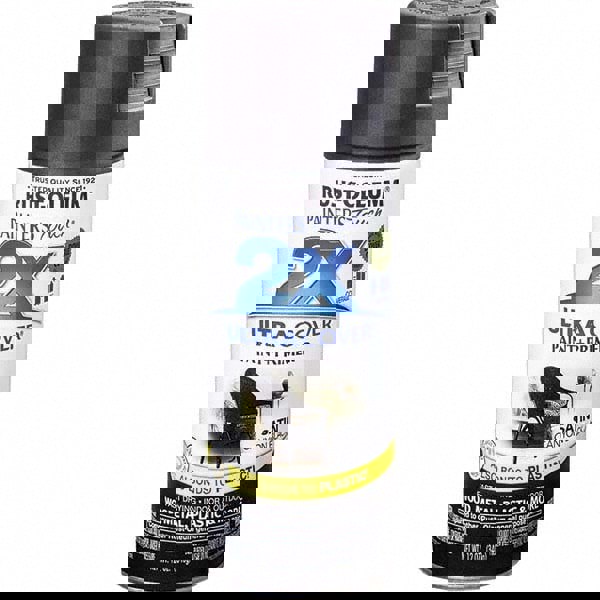 Enamel Spray Paint: Granite, Satin, 12 oz