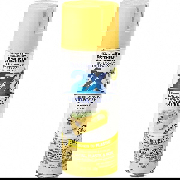 Enamel Spray Paint: Summer Squash, Satin, 12 oz