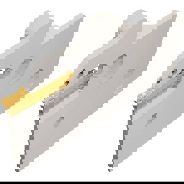 Indexable Cut-Off Blades; End Type: Single ; Cutting Direction: Right; Left Hand ; Hand: Left Hand; Right Hand ; Blade Height (mm): 18.90 ; Blade Height (Decimal Inch): 0.7440 ; Blade Width (Decimal Inch): 0.0964