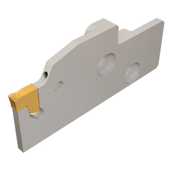 Indexable Cut-Off Blades; End Type: Single ; Cutting Direction: Right; Left Hand ; Hand: Left Hand; Right Hand ; Blade Height (mm): 18.90 ; Blade Height (Decimal Inch): 0.7440 ; Blade Width (Decimal Inch): 0.0649