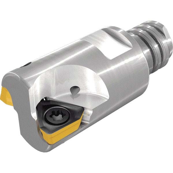 Indexable Square-Shoulder End Mills; Maximum Depth of Cut (mm): 3.50 ; Cutter Style: HM390 ; Shank Diameter (Decimal Inch): 0.4560 ; Shank Diameter (mm): 11.60 ; Insert Holding Method: Screw ; Maximum Ramping Angle: 1.5