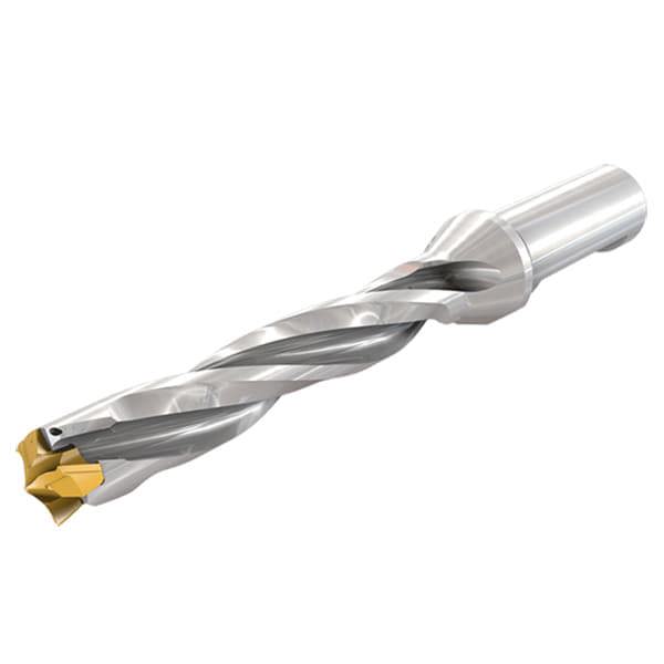 Replaceable-Tip Drill: 16 to 16.9 mm Dia, 89.4 mm Max Depth, 3/4