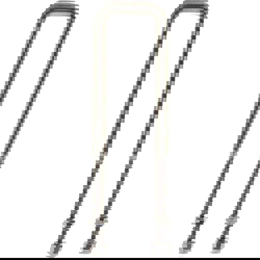 1,000 Lb Capacity, Stainless Steel Clamp Latch Plate & Hook Assembly