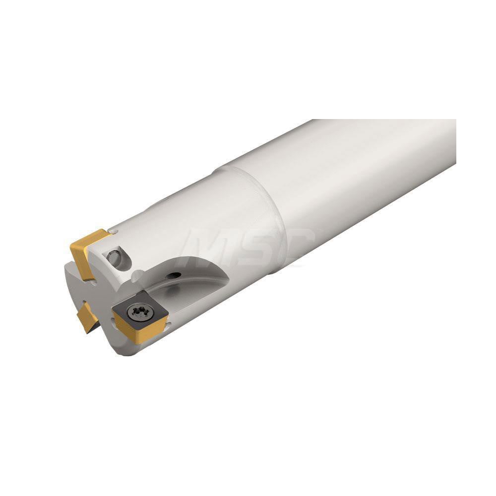 Indexable Square-Shoulder End Mills; Maximum Depth of Cut (mm): 3.50 ; Cutter Style: E90SO-04 ; Shank Type: Cylindrical ; Shank Diameter (Decimal Inch): 0.6100 ; Shank Diameter (mm): 15.50 ; Insert Holding Method: Screw