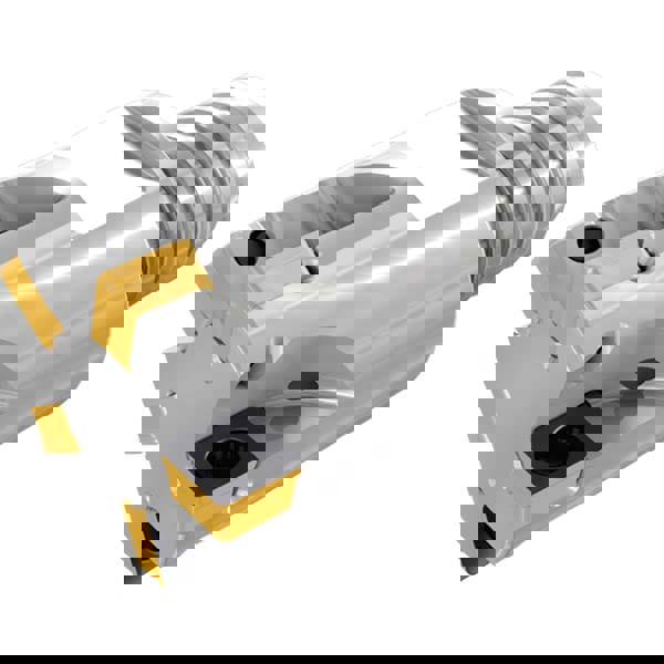 Indexable Square-Shoulder End Mills; Maximum Depth of Cut (mm): 3.50 ; Cutter Style: E90SO-MM-04 ; Shank Diameter (Decimal Inch): 0.3610 ; Shank Diameter (mm): 9.10 ; Insert Holding Method: Screw ; Maximum Ramping Angle: 6