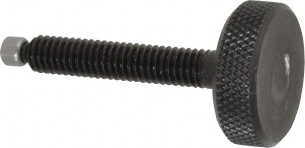1215 Steel Thumb Screw: 5/16-18, Knurled Head