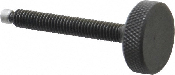 1215 Steel Thumb Screw: 5/16-18, Knurled Head