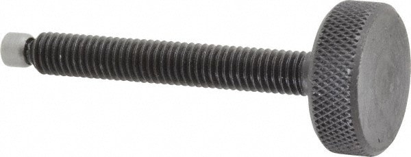 1215 Steel Thumb Screw: 3/8-16, Knurled Head
