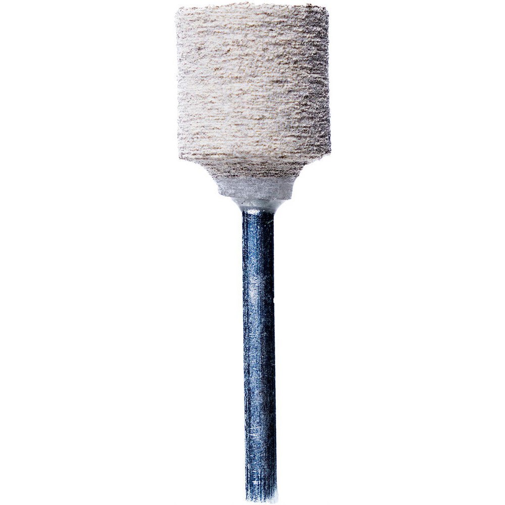 Mounted Points; Point Shape: Cylinder ; Point Shape Code: W184 ; Abrasive Material: Aluminum Oxide ; Tooth Style: Single Cut ; Grade: Medium Fine ; Grit: 80