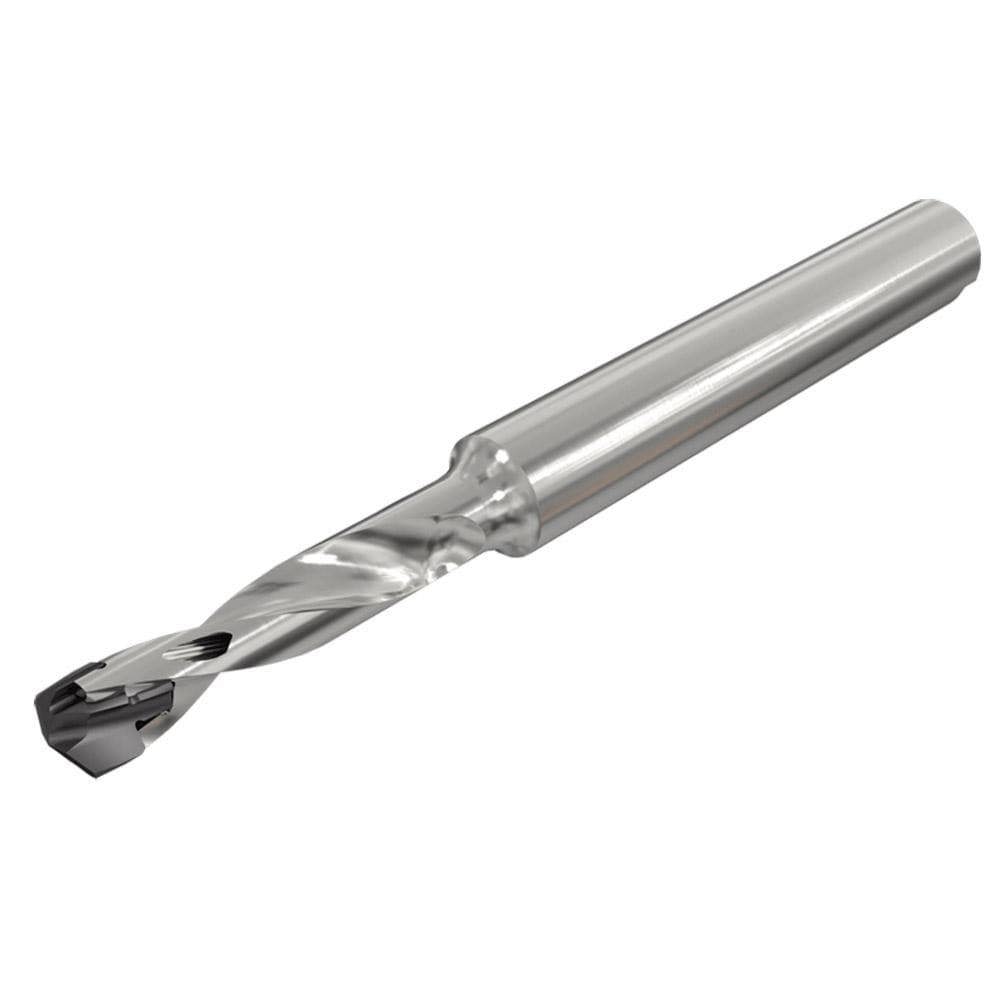 Replaceable-Tip Drill: 7.5 to 7.9 mm Dia, 23.6 mm Max Depth, 8 mm Straight-Cylindrical Shank