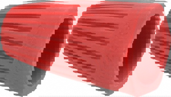 Standard Twist-On Wire Connector: Red, Corrosion-Resistant, 2 AWG