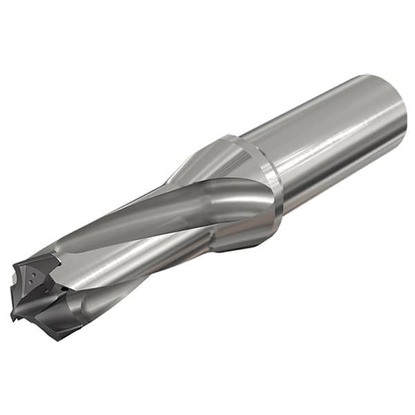 Replaceable-Tip Drill: 16 to 16.9 mm Dia, 32 mm Max Depth, 20 mm Straight-Cylindrical Shank