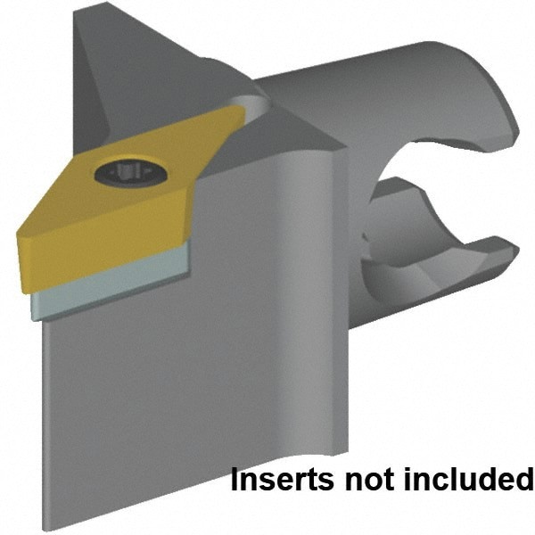 Modular Turning & Profiling Head: Size KM25, 30 mm Head Length, External, Left Hand
