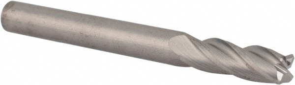 Corner Radius End Mill: 1/4