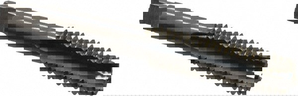 Spiral Point Tap: 1/2-13, UNC, 3 Flutes, Plug, 3B, High Speed Steel, Bright Finish