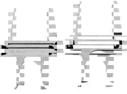 Automotive Brake Tools; Type: Brake Resetting Gauge ; Length (Decimal Inch - 4 Decimals): 14.250 ; Width (Decimal Inch - 4 Decimals): 9.7500 ; UNSPSC Code: 25191700 ; Product Service Code: 4910