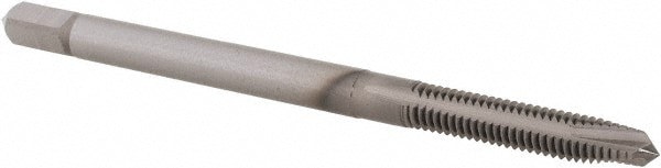 Spiral Point Tap: M4x0.70, 3 Flutes, Plug, 6H Class of Fit, Powdered Metal, HR Coated