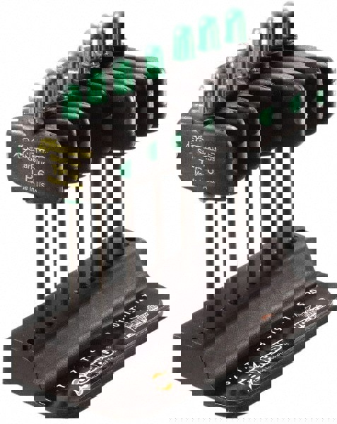 Torx Key Set: 7 Pc, Wing Handle, T6 to T20