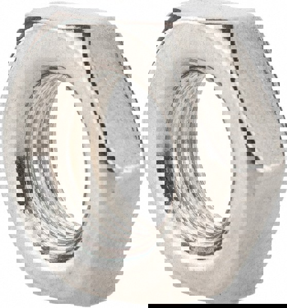 Hex Nut: 1/2-13, Grade 316 Stainless Steel, Uncoated