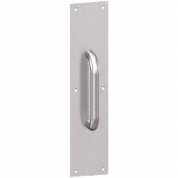 Satin Stainless Steel Finish, Steel Pull Handle Trim