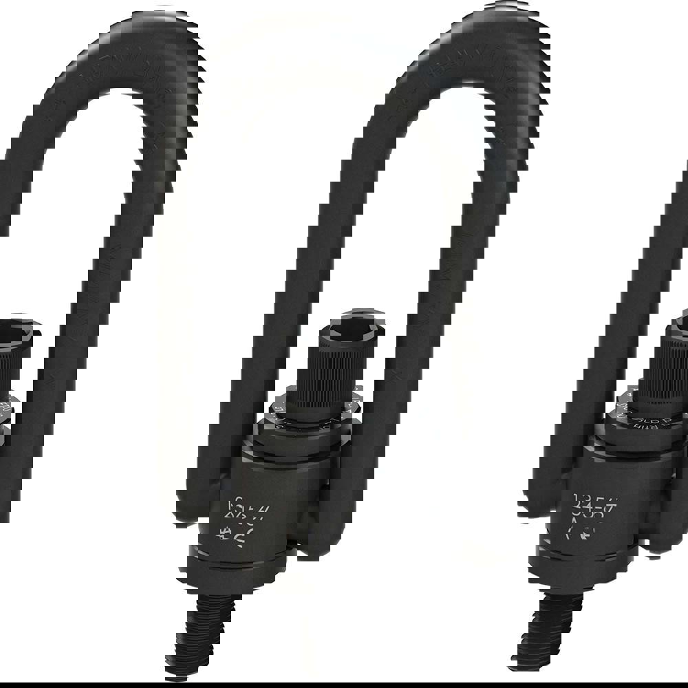 Flip-Flop Hoist Ring: Screw-On, 2,500 lb Working Load Limit, 180 &deg;