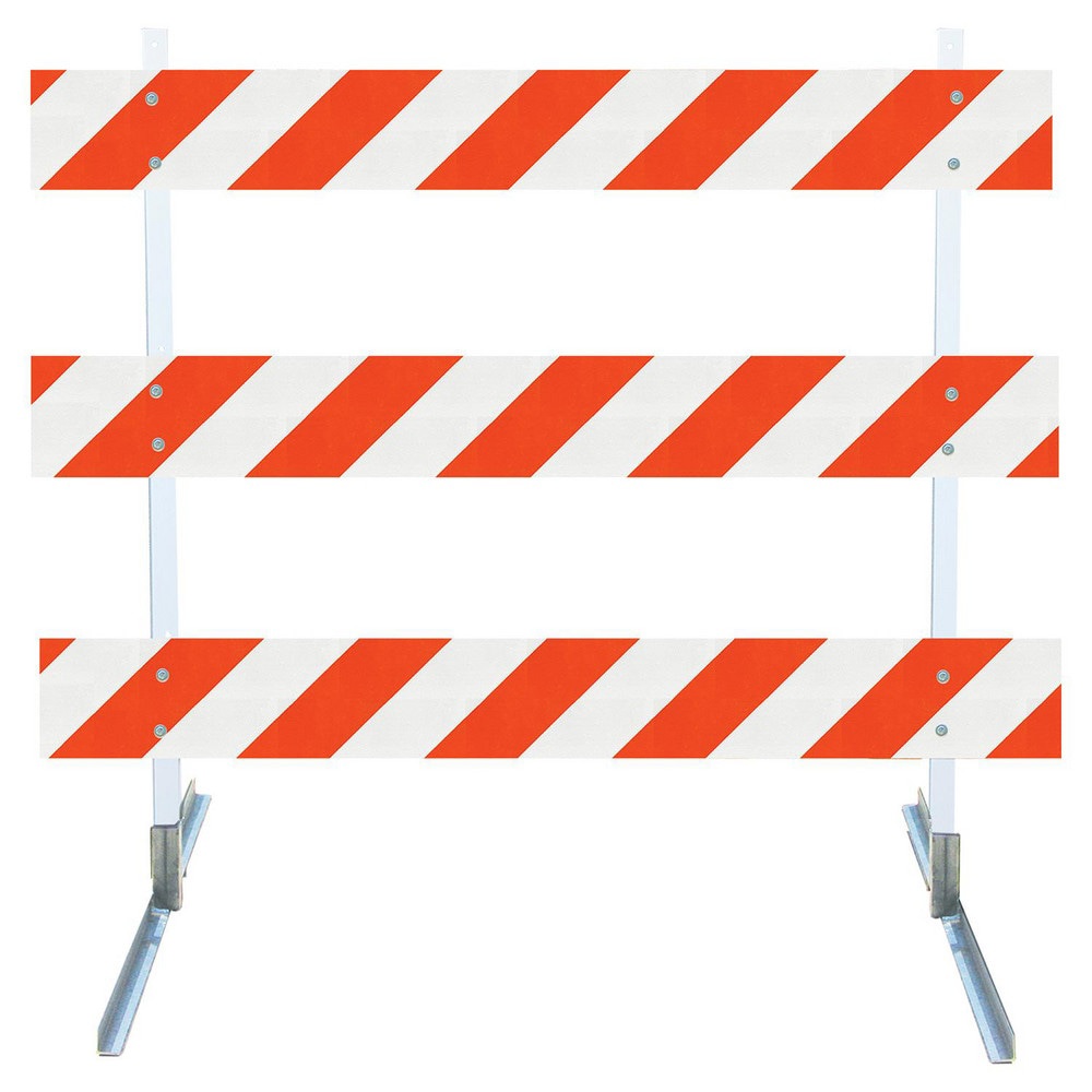 Traffic Barricades; Barricade Height (Inch): 63 ; Barricade Width (Inch): 48 ; Reflective: Yes ; Compliance: MASH Compliant; MUTCD