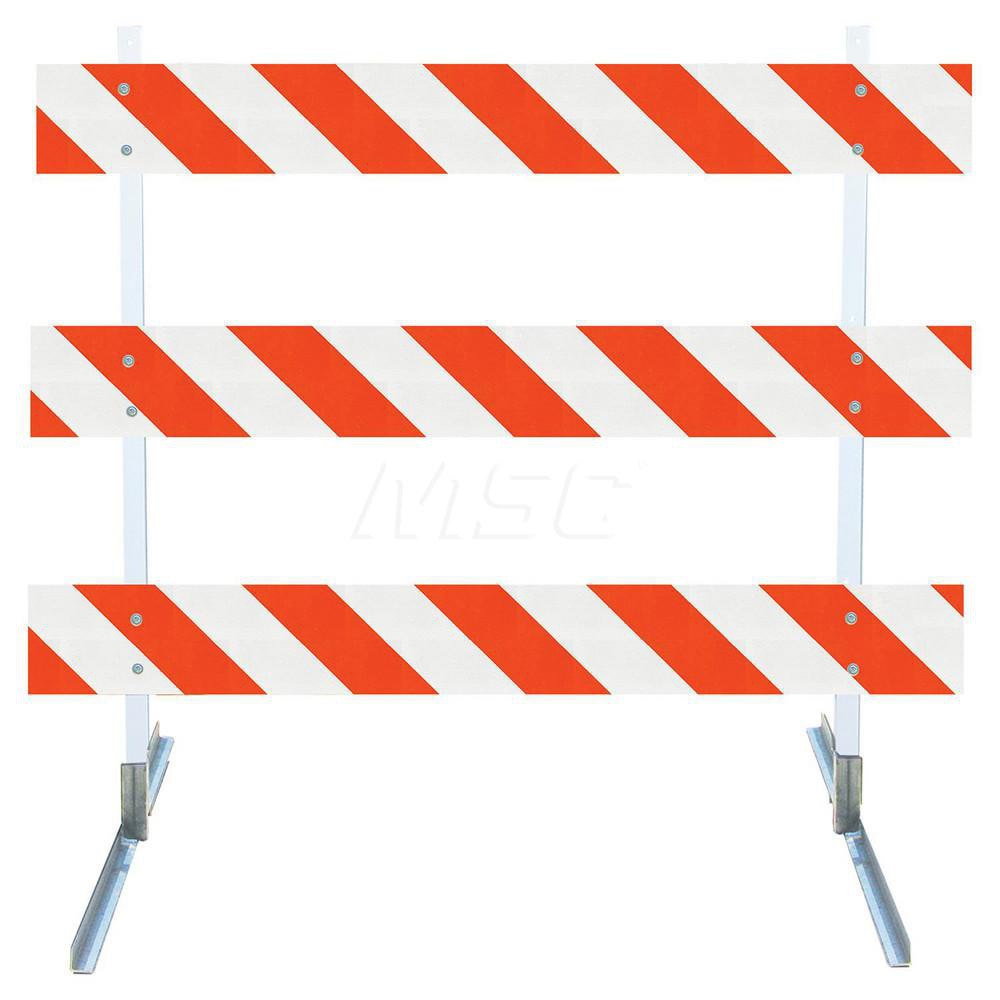 Traffic Barricades; Barricade Height (Inch): 63 ; Barricade Width (Inch): 72 ; Reflective: Yes ; Compliance: MASH Compliant; MUTCD