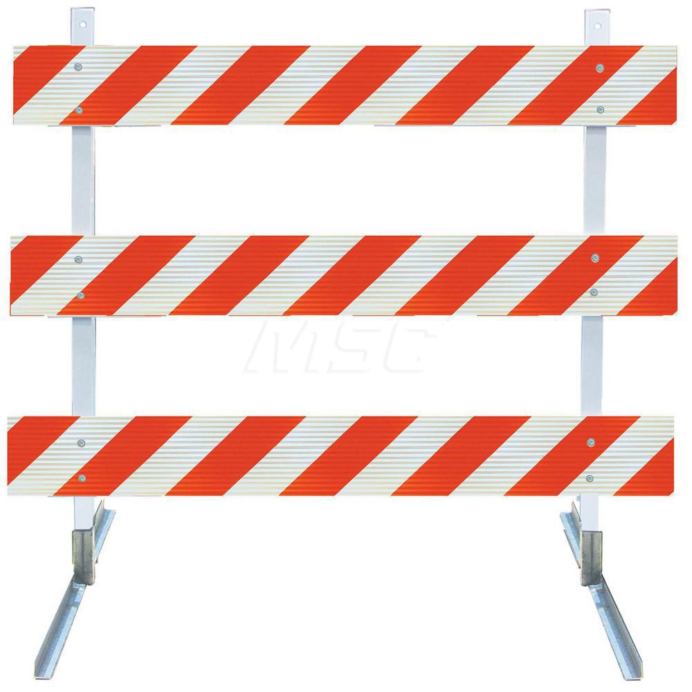 Traffic Barricades; Barricade Height (Inch): 63 ; Barricade Width (Inch): 72 ; Reflective: Yes ; Compliance: MASH Compliant; MUTCD