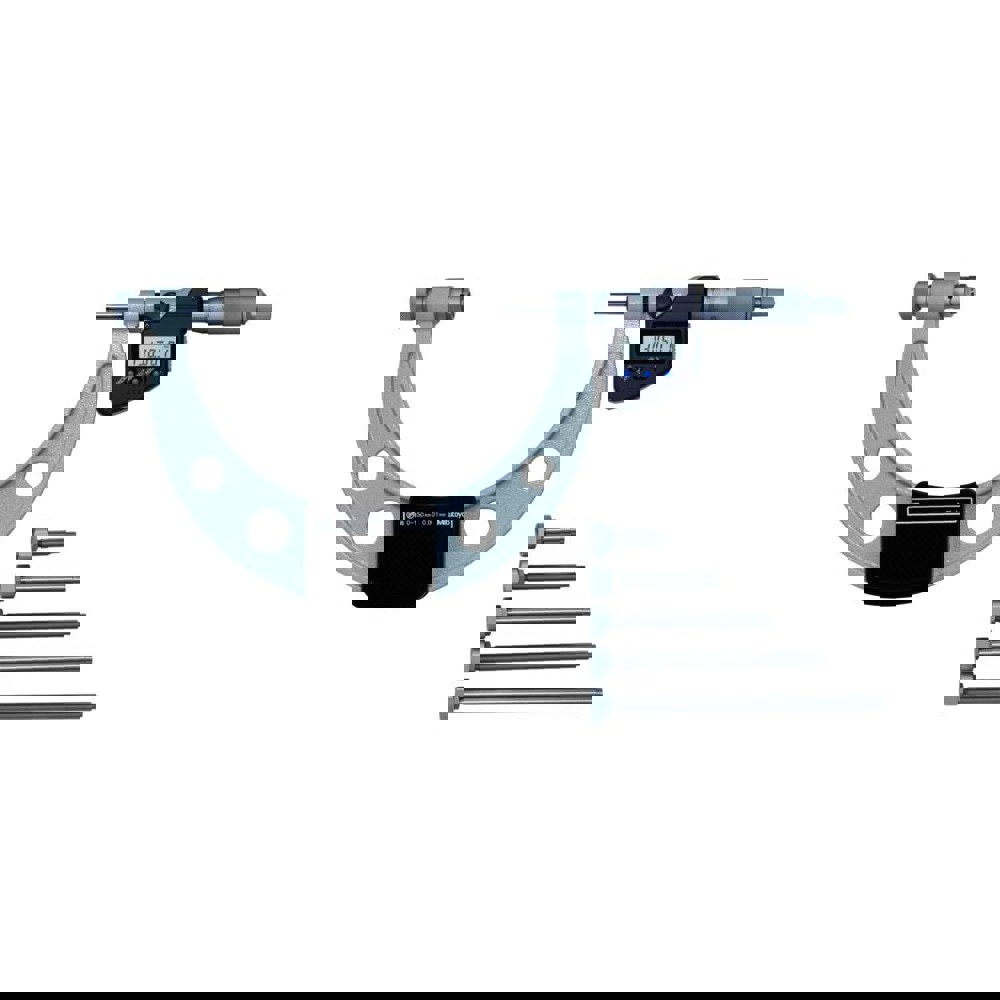 Electronic Interchangeable Anvil Micrometer: 12 to 18