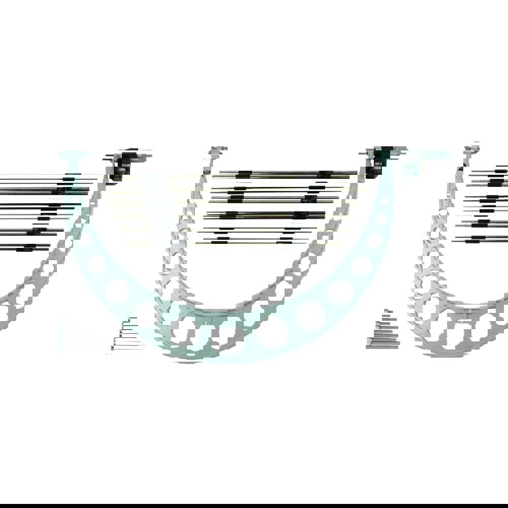 Electronic Interchangeable Anvil Micrometer: 18 to 24
