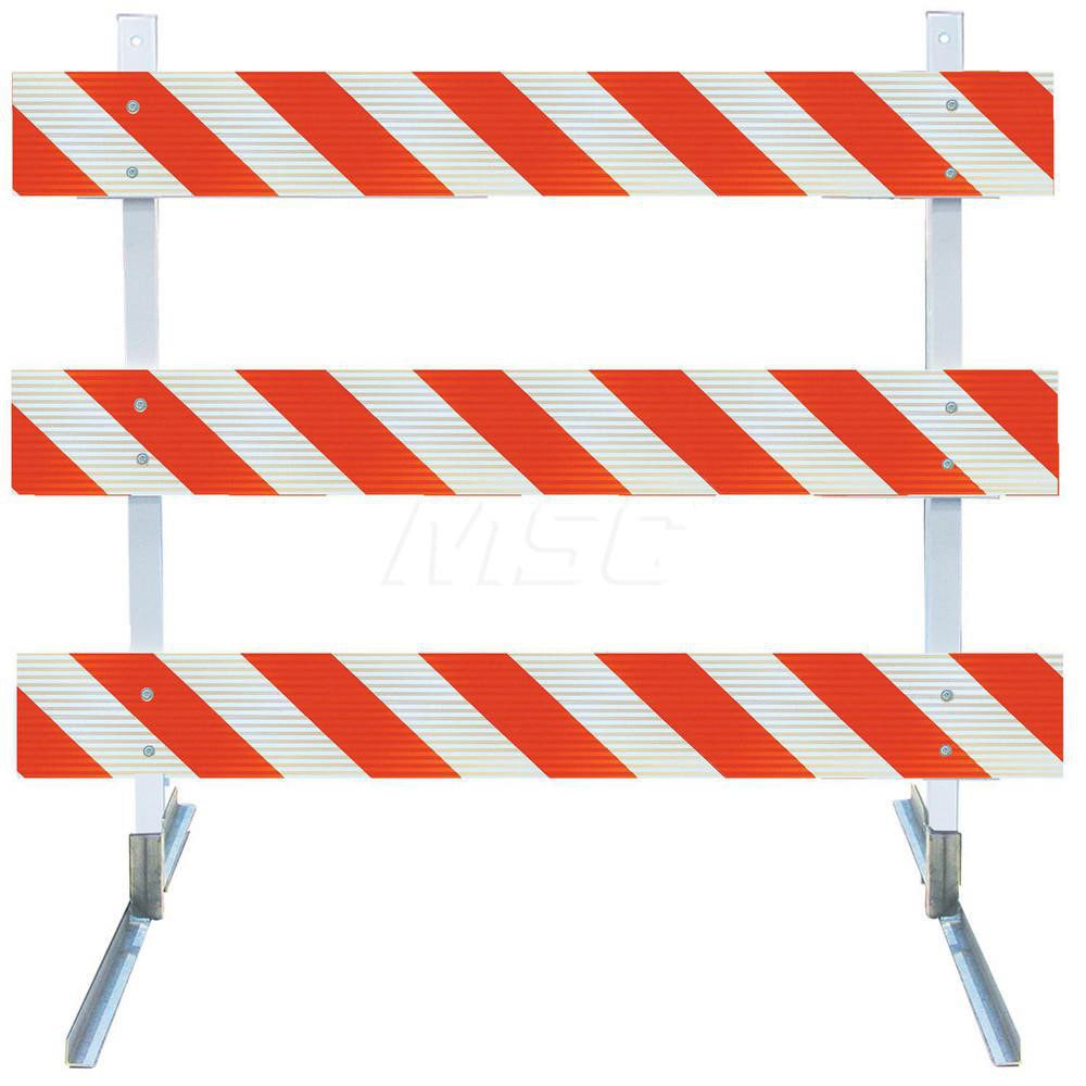 Traffic Barricades; Barricade Height (Inch): 63 ; Barricade Width (Inch): 96 ; Reflective: Yes ; Compliance: MASH Compliant; MUTCD