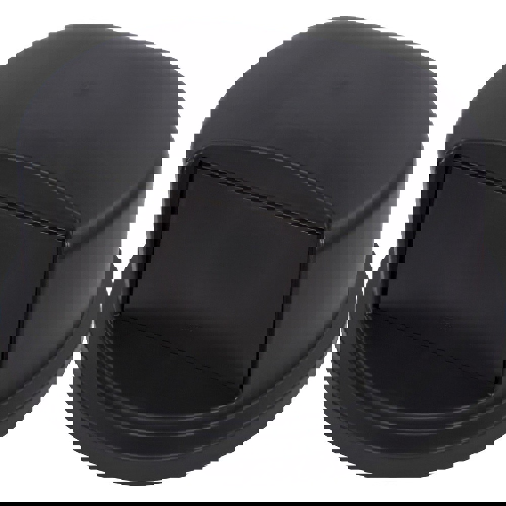 Trash Can & Recycling Container Lids; Lid Type: Dome ; Lid Shape: Round ; Container Shape: Round ; Compatible Container Capacity: 32 Gallon ; Color: Black ; Material: HDPE