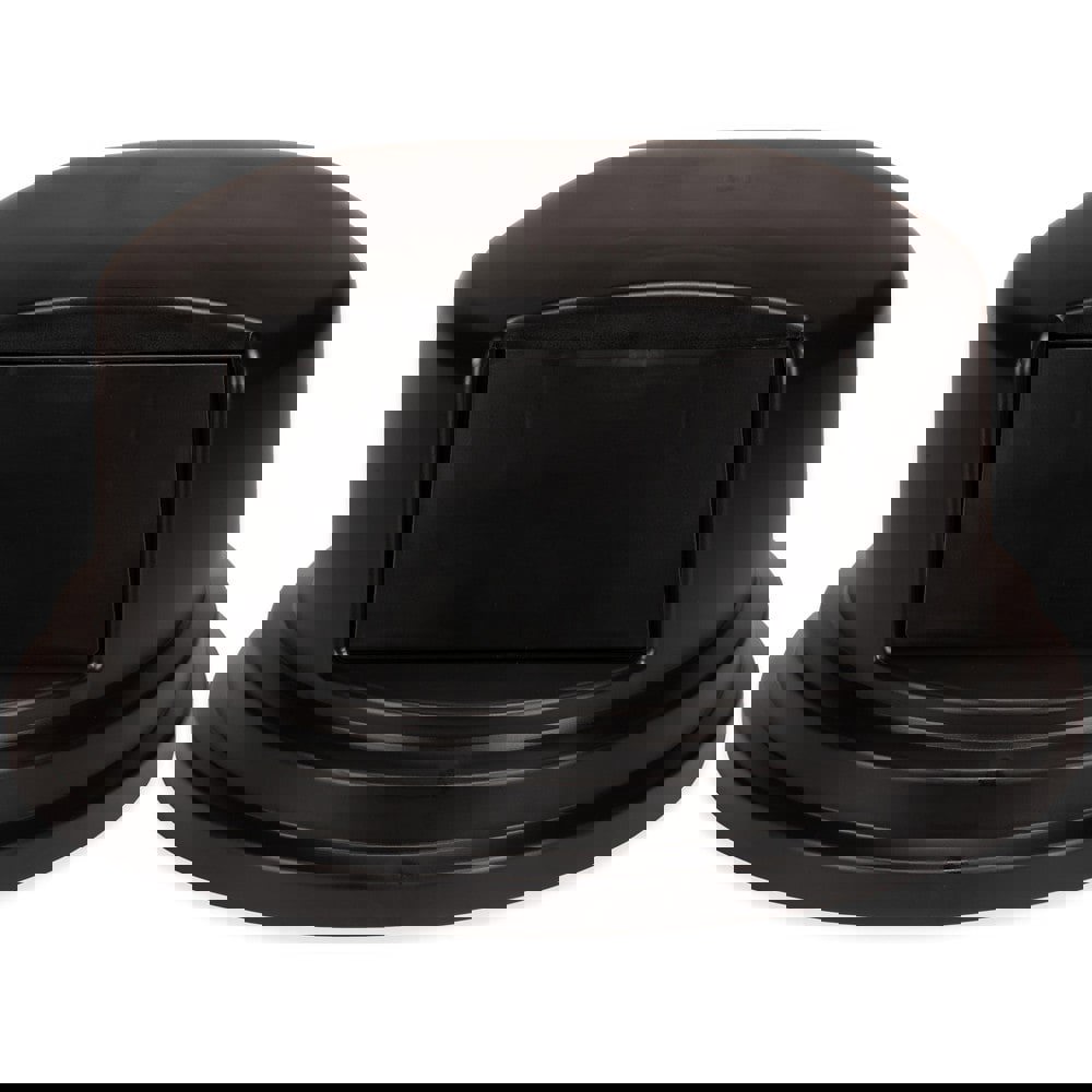 Trash Can & Recycling Container Lids; Lid Type: Dome ; Lid Shape: Round ; Container Shape: Round ; Compatible Container Capacity: 44 and 55 Gallon ; Color: Black ; Material: HDPE