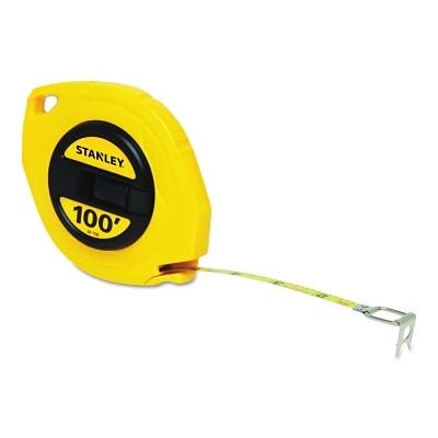 Tape Measure: 100' Long, 3/8