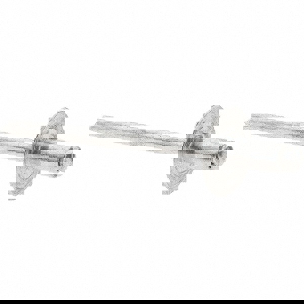 Open End Blind Rivet: Size 42, Large Flange Dome Head, Aluminum Body, Aluminum Mandrel