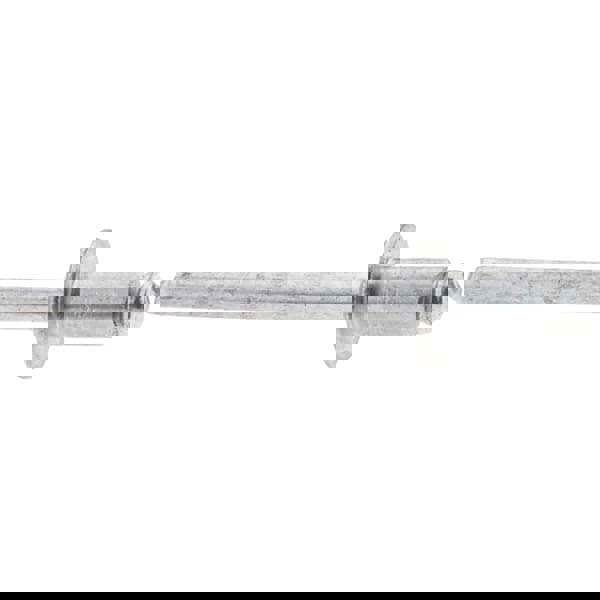 Open End Blind Rivet: Size 62, Dome Head, Aluminum Body, Aluminum Mandrel