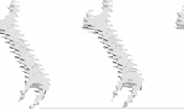 Extra Thin Open End Wrench: Double End Head, 11 mm, Double Ended