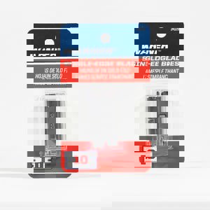 SINGLE EDGE .009 RAZOR BLADES 10/PK