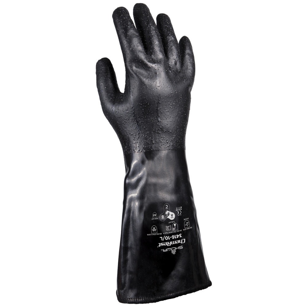 Cut & Puncture Resistant Gloves; Style: Chemical ; Coating Material: Neoprene ; Coating Coverage: Full ; Glove Type: Cut & Abrasion-Resistant ; ANSI/ISEA Cut Resistance Level: A5 ; Primary Material: Engineered Yarn