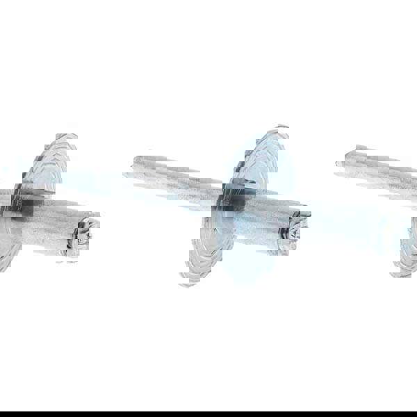 Open End Blind Rivet: Size 66, Large Flange Dome Head, Steel Body, Steel Mandrel