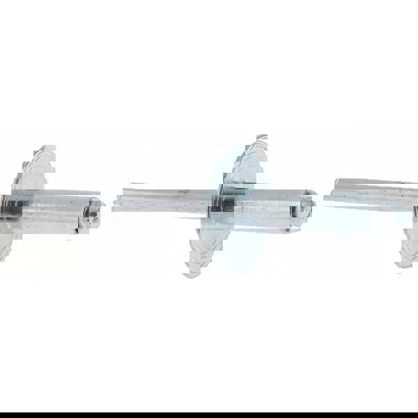 Open End Blind Rivet: Size 68, Large Flange Dome Head, Steel Body, Steel Mandrel