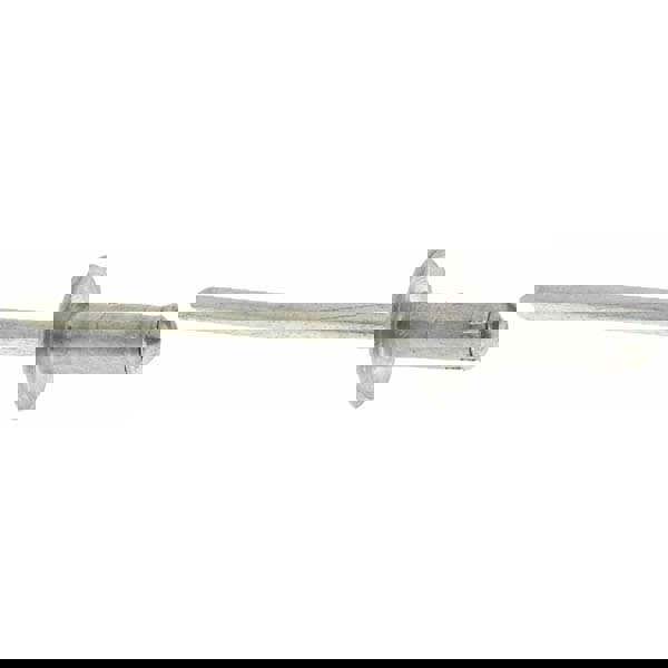 Blind Rivet: Size 53-55, Large Flange Dome Head, Aluminum Body, Steel Mandrel