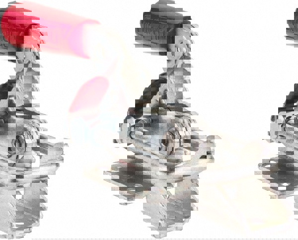 Pull-Action Latch Clamp: Horizontal, 2,000 lb, U-Hook, Flanged Base